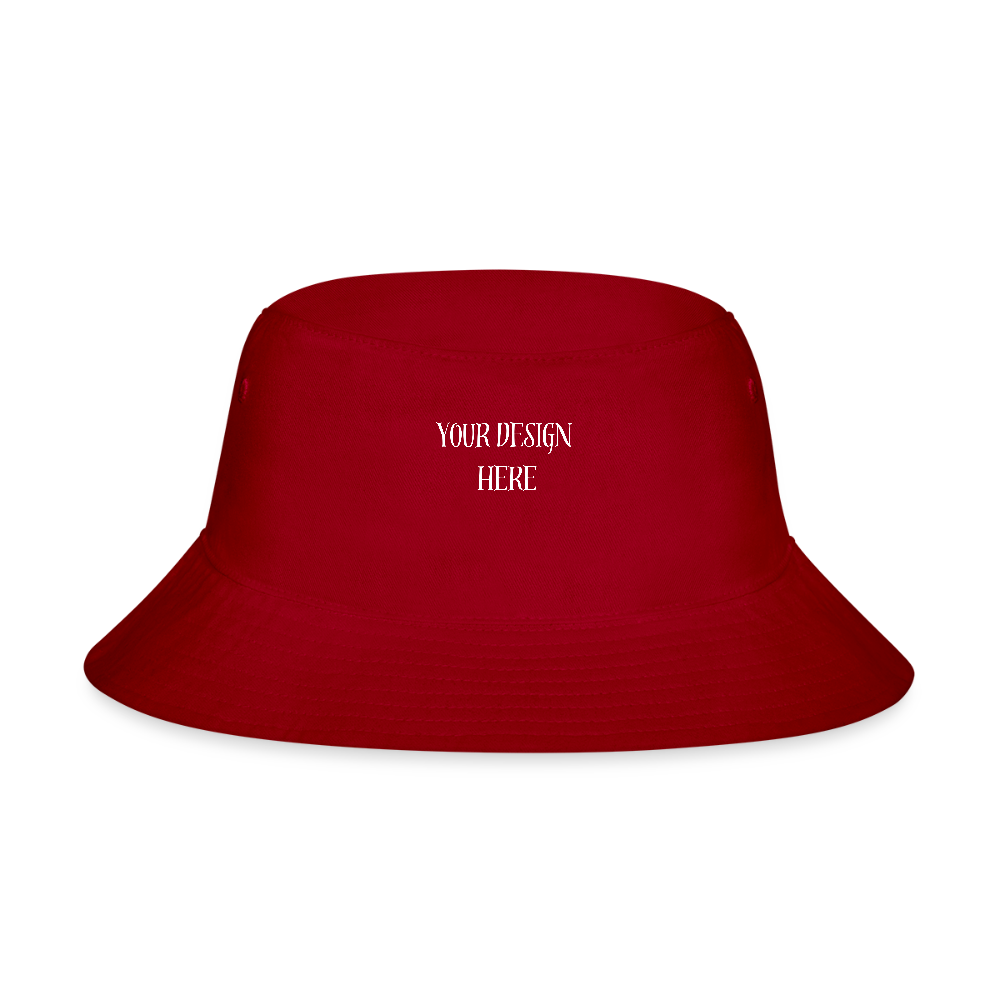 Bucket Hat - red