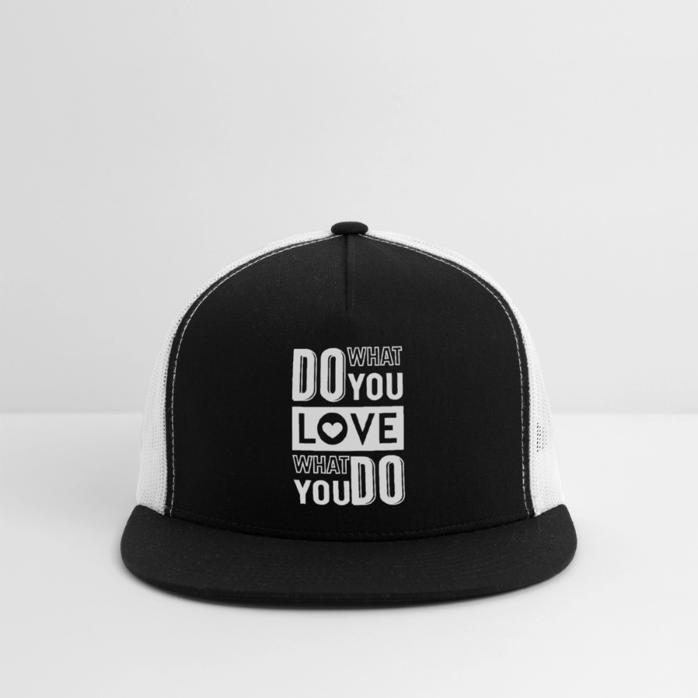 Do What You Love Hat - black/white