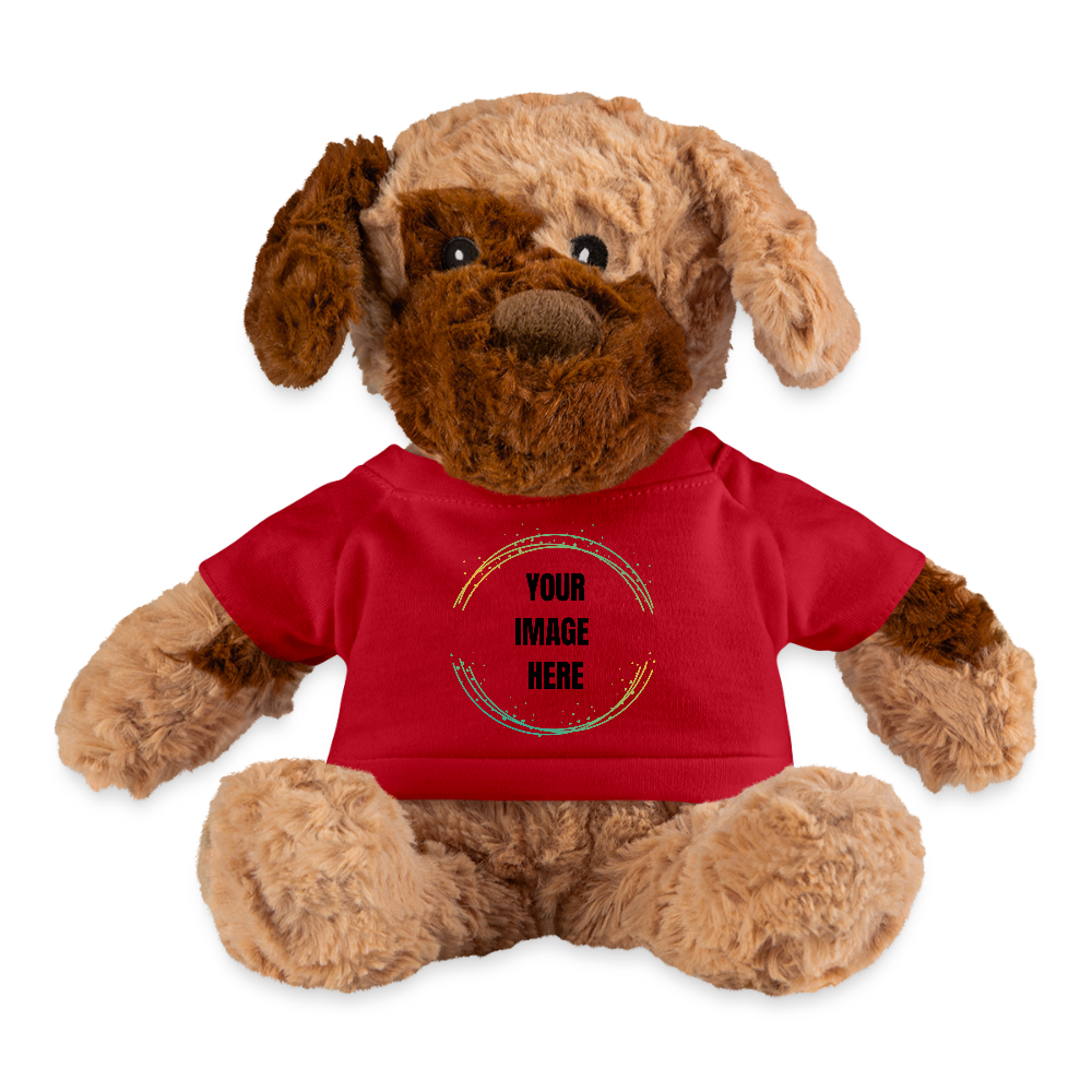 Dog w/Tee - red