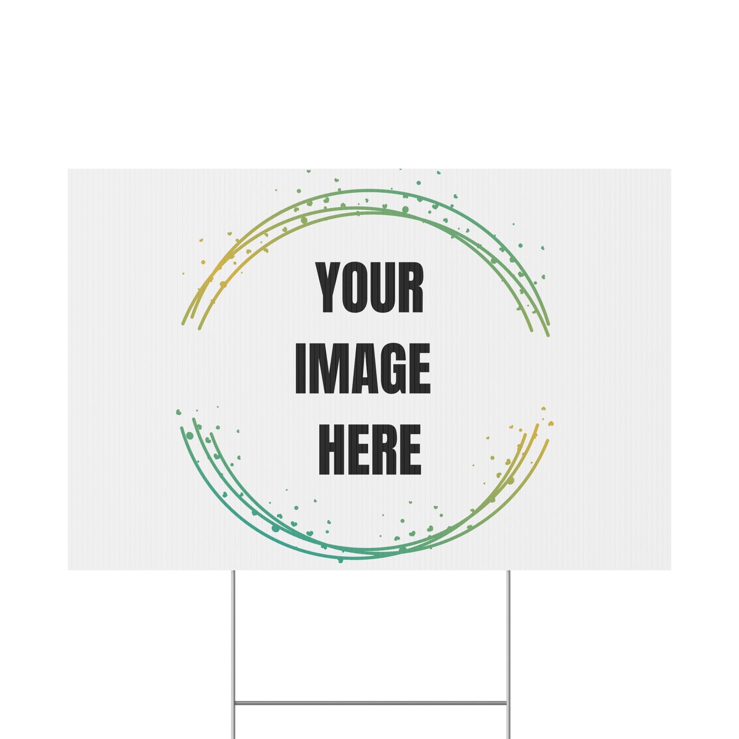 Plastic Yard Sign