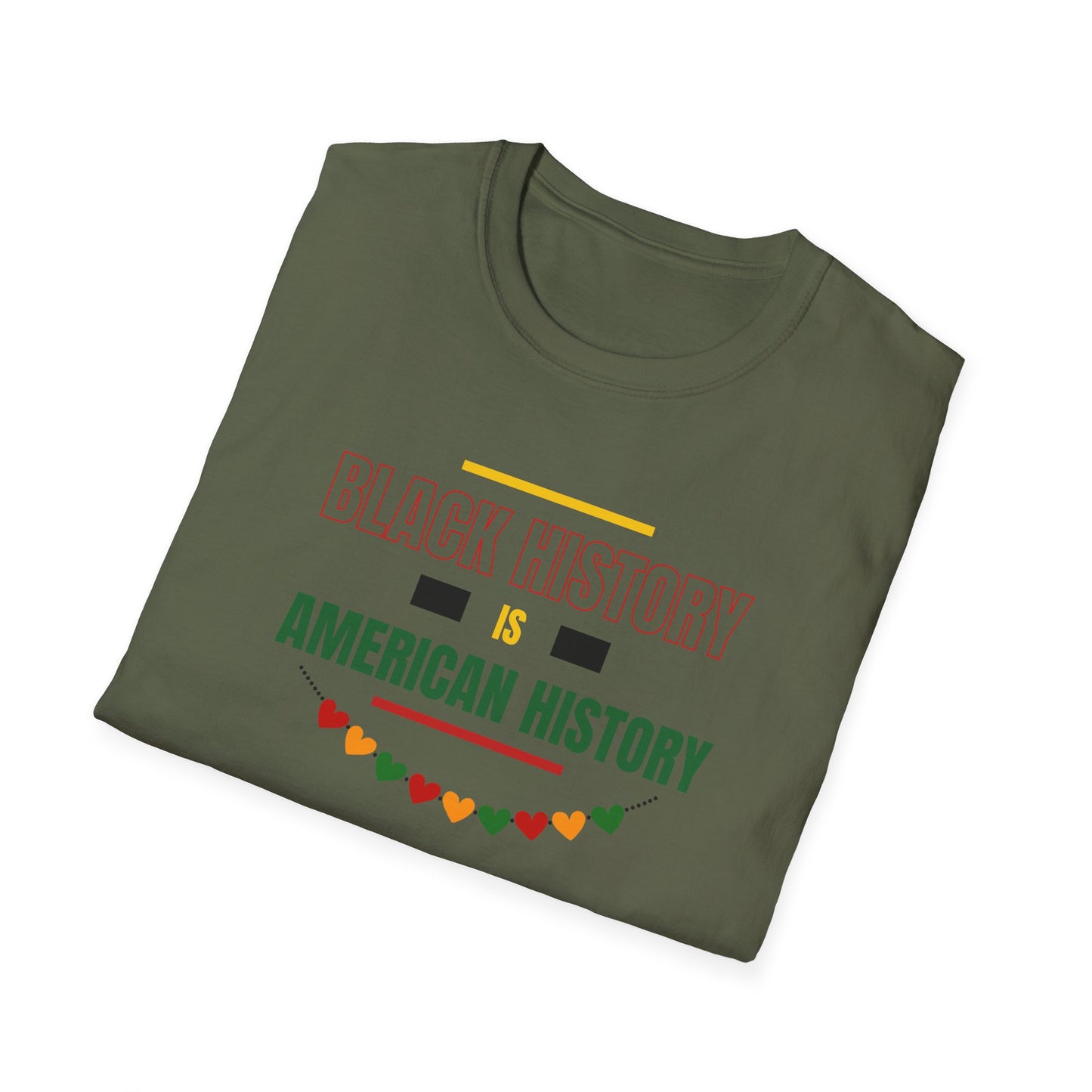 Black History Is American History T-Shirt