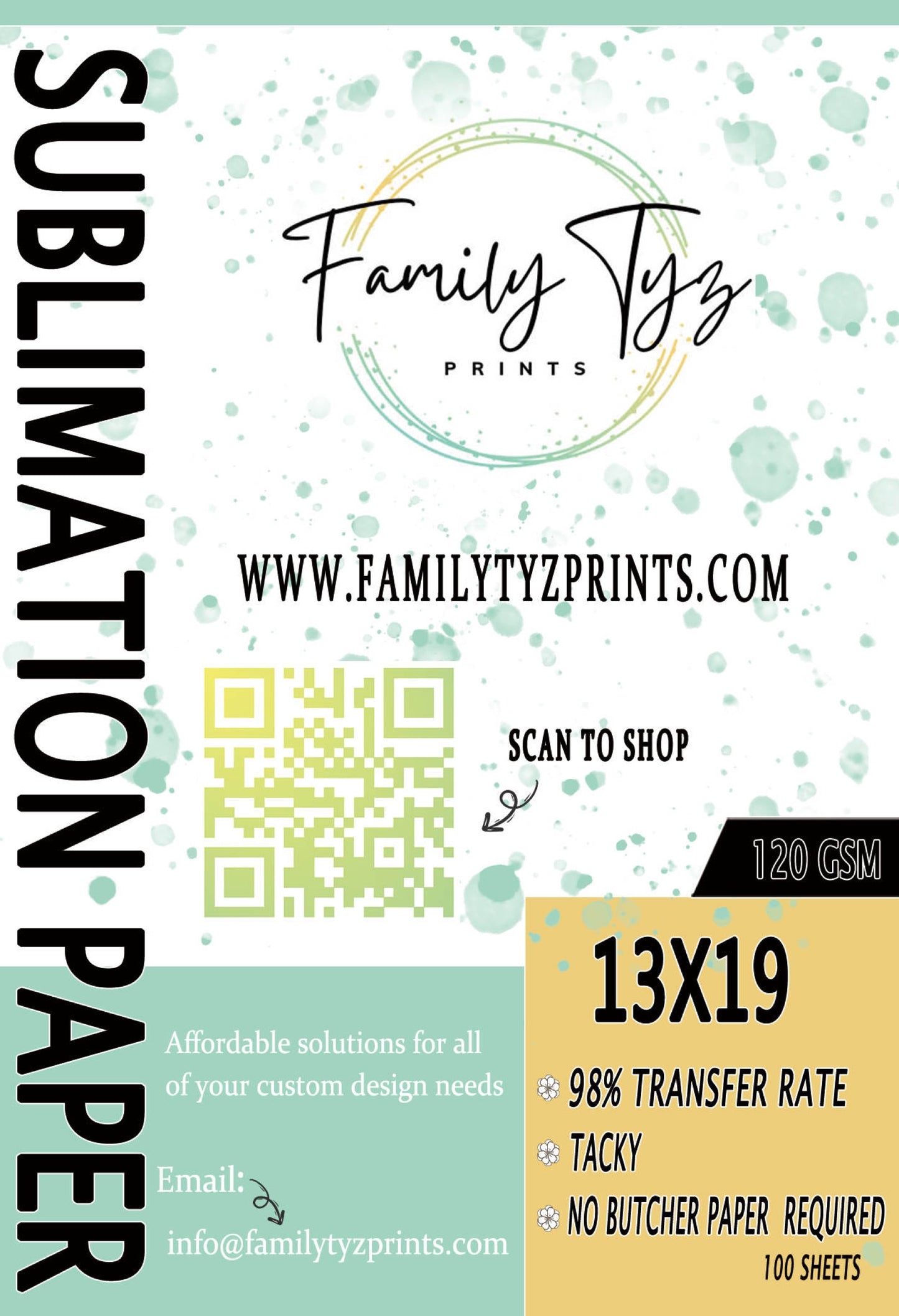 Sublimation Paper