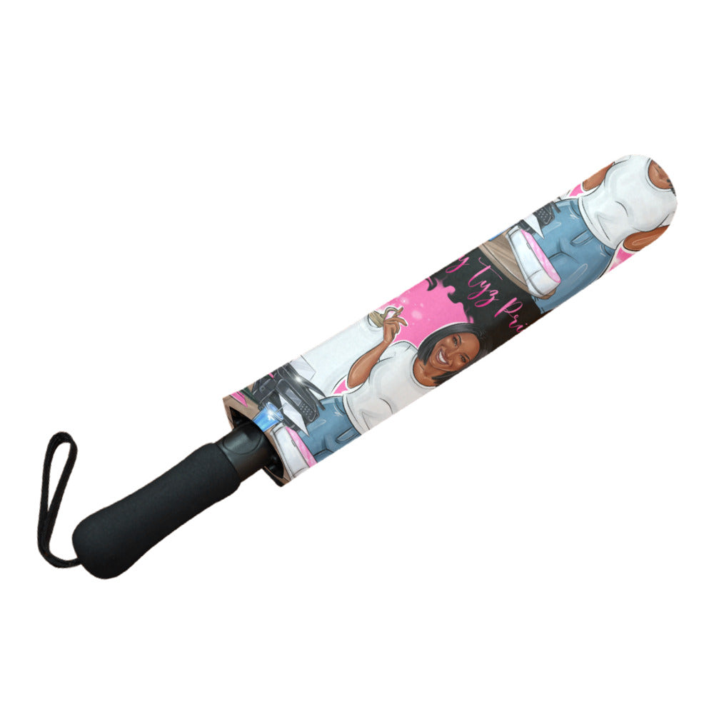Umbrella Semi-Automatic Foldable Umbrella