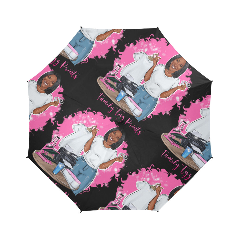 Umbrella Semi-Automatic Foldable Umbrella