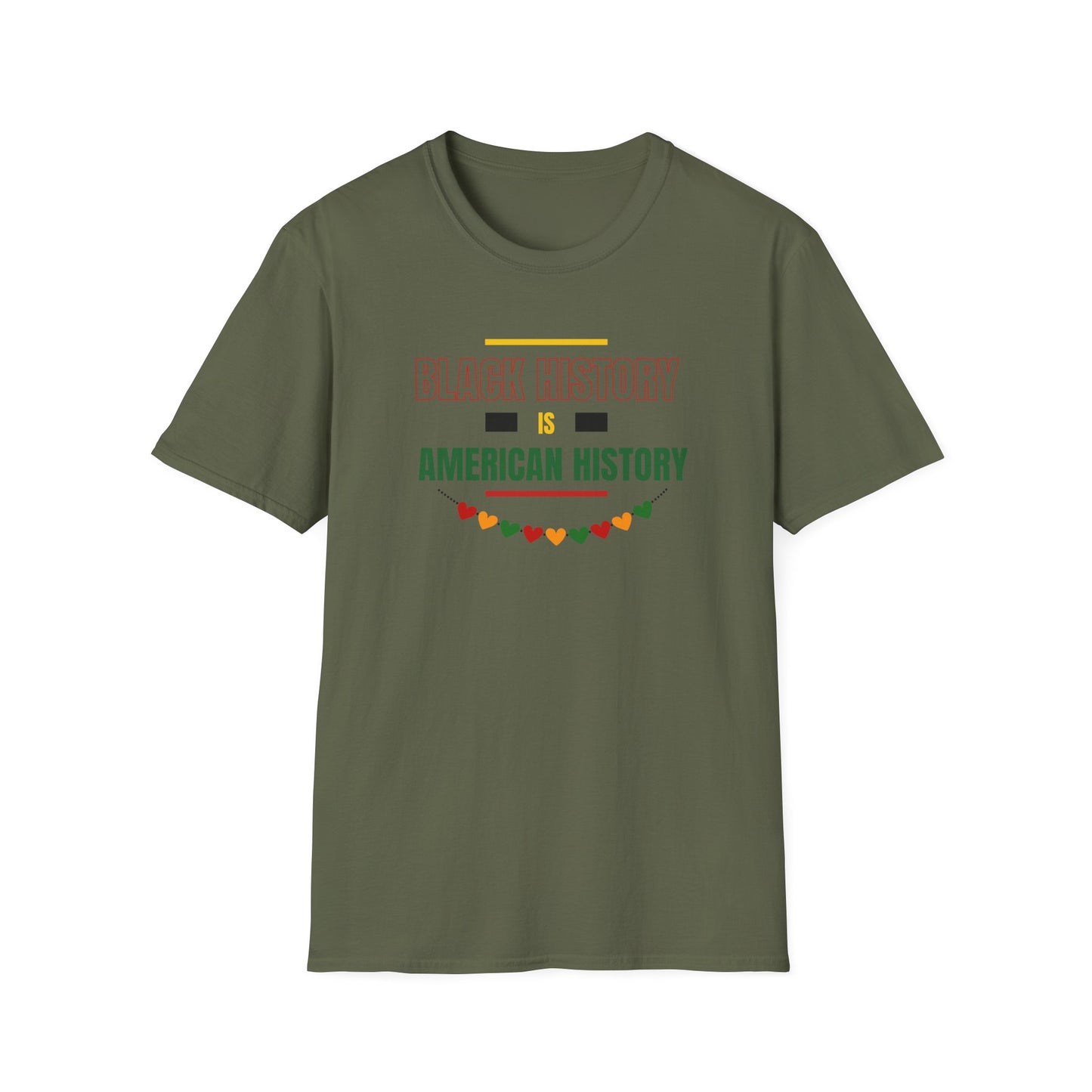 Black History Is American History T-Shirt