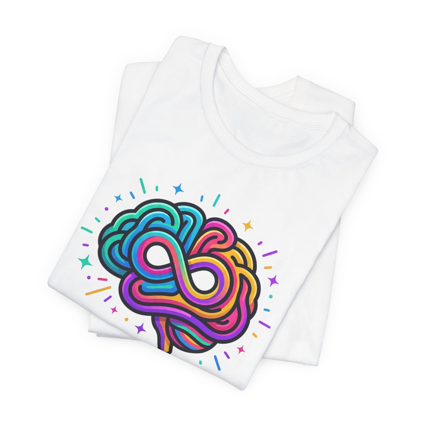 Neurodivergent Not Broken Tee | Autistic Pride, Neurodiversity Affirming