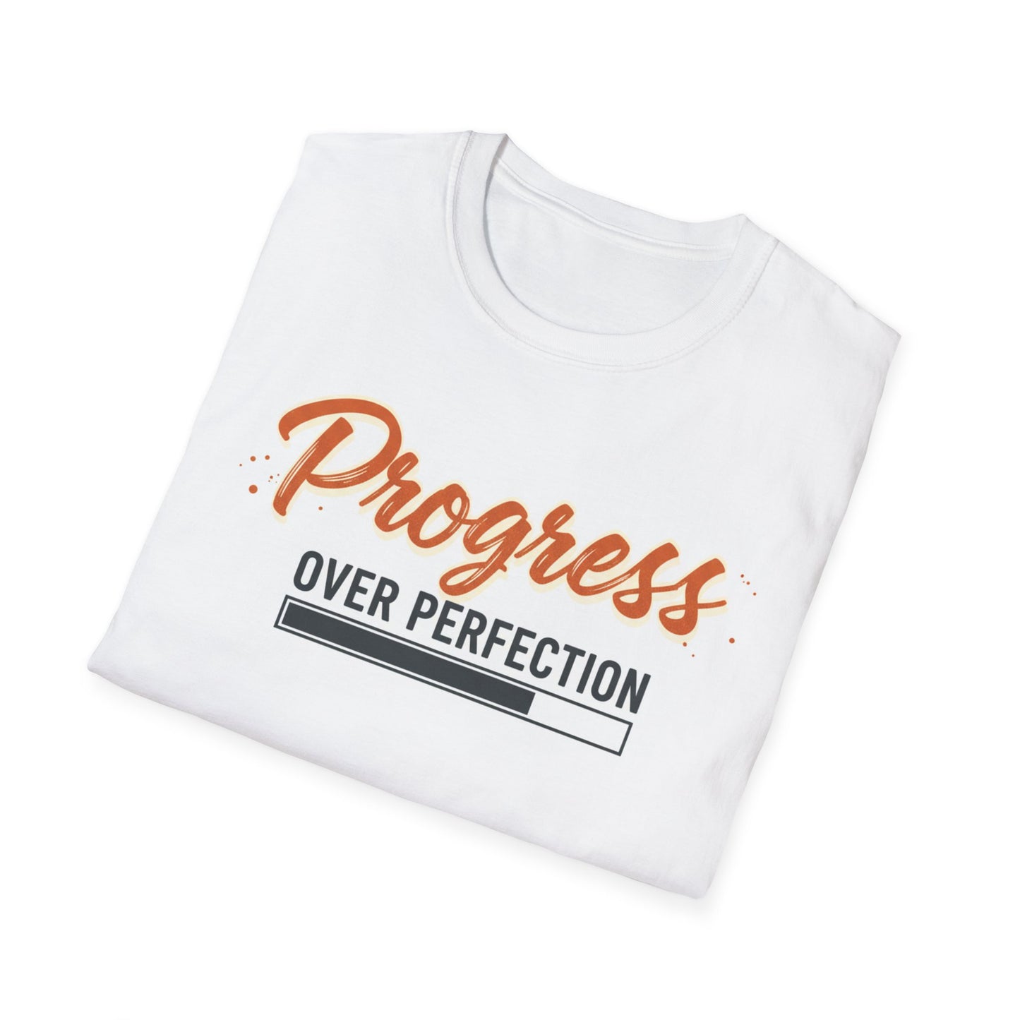Progress Over Perfection - Inspirational Tee