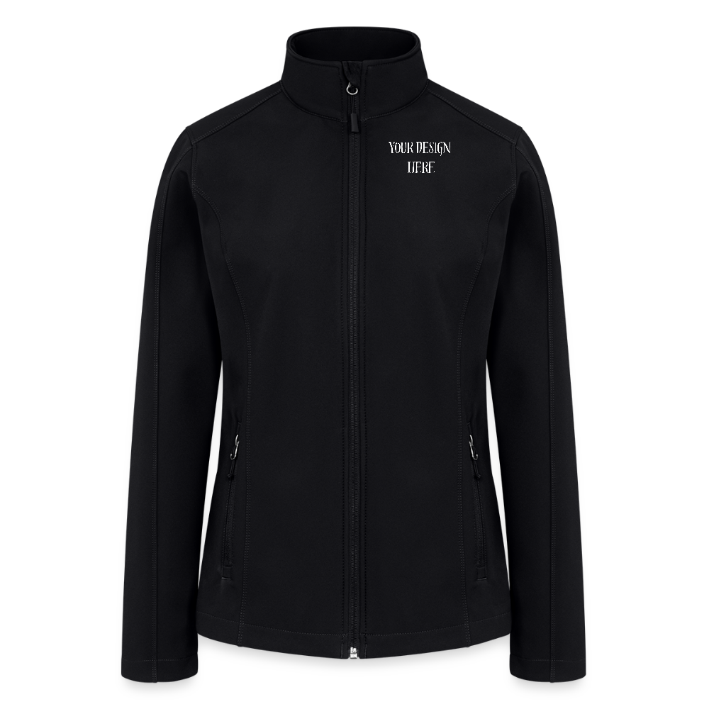 Women’s Soft Shell Jacket - black