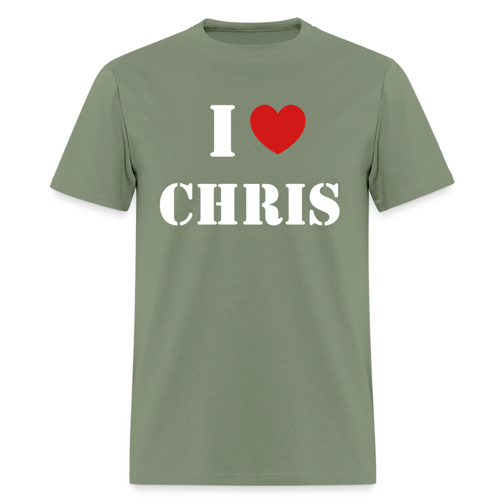 Love Personalized Tee - military green