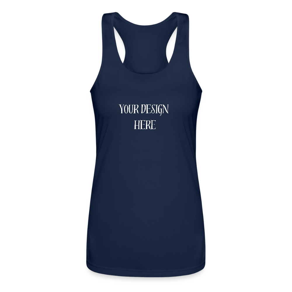 Women’s Performance Racerback Tank Top - navy