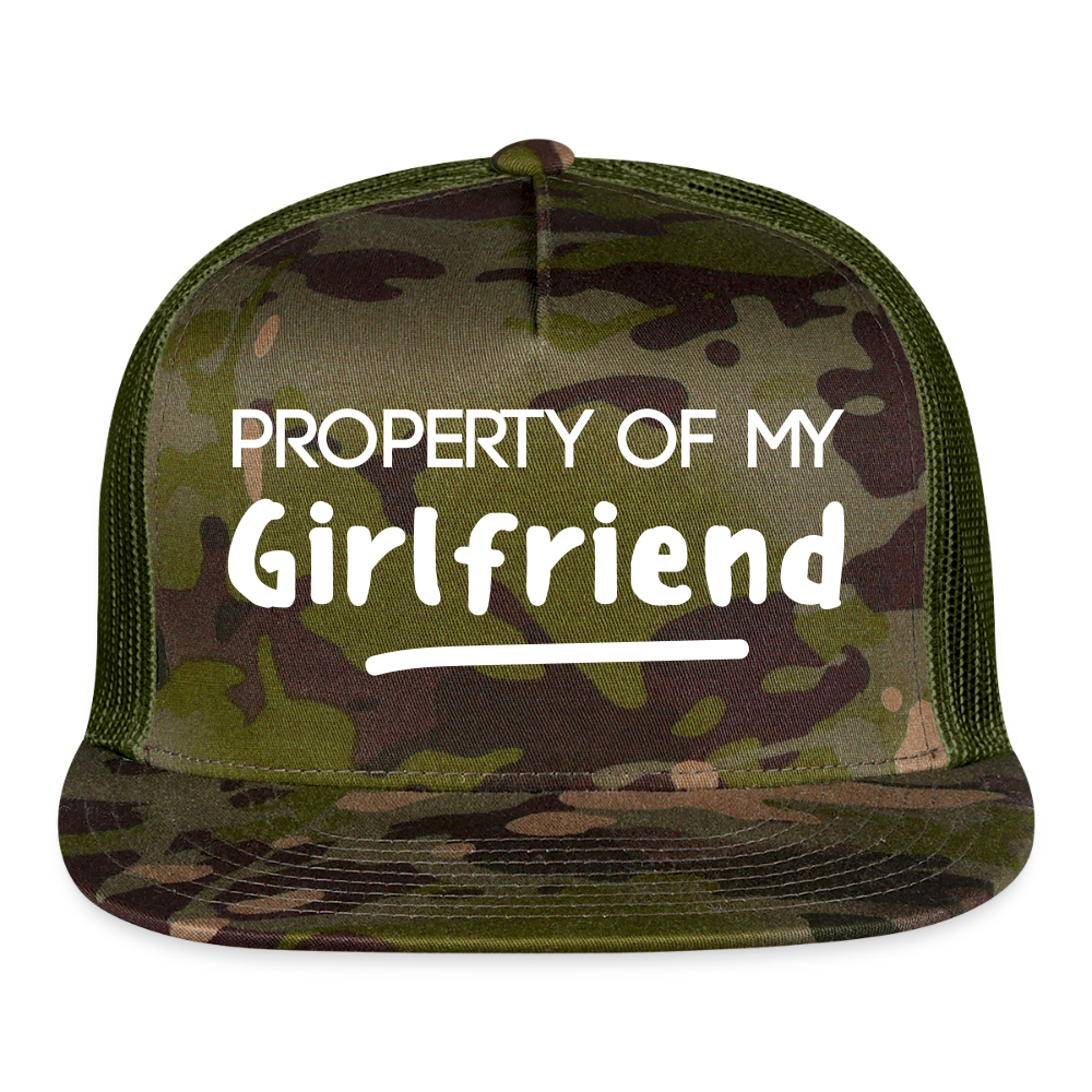 Property of Girlfriend Hat - MultiCam\green