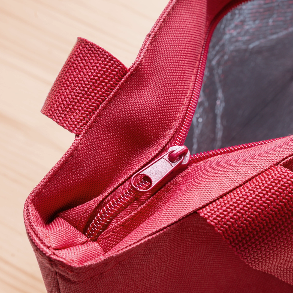 Insulated Lunch Bag - red