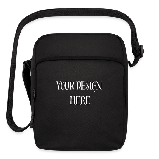 Upright Crossbody Bag - black