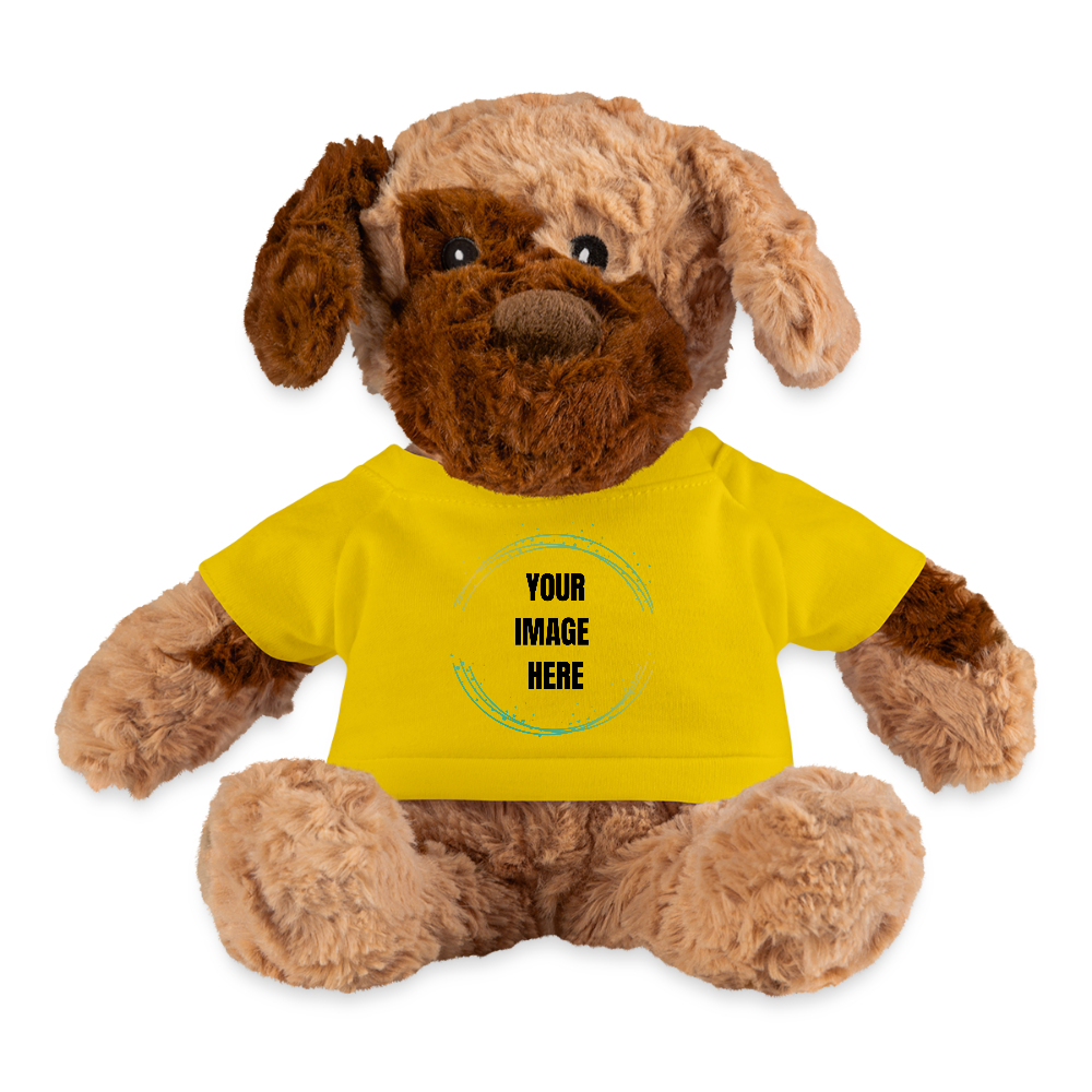 Dog w/Tee - yellow
