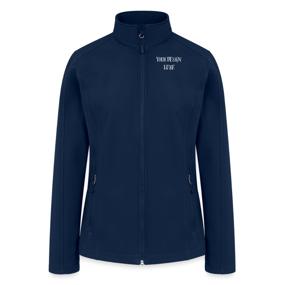 Women’s Soft Shell Jacket - navy