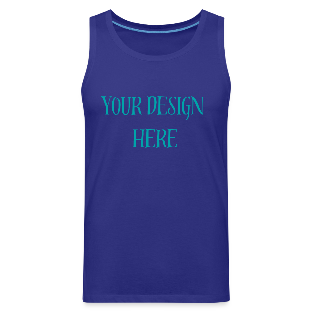 Men's Premium Tank - royal blue
