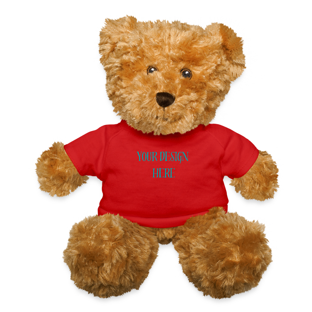 Teddy Bear w/Tee - red