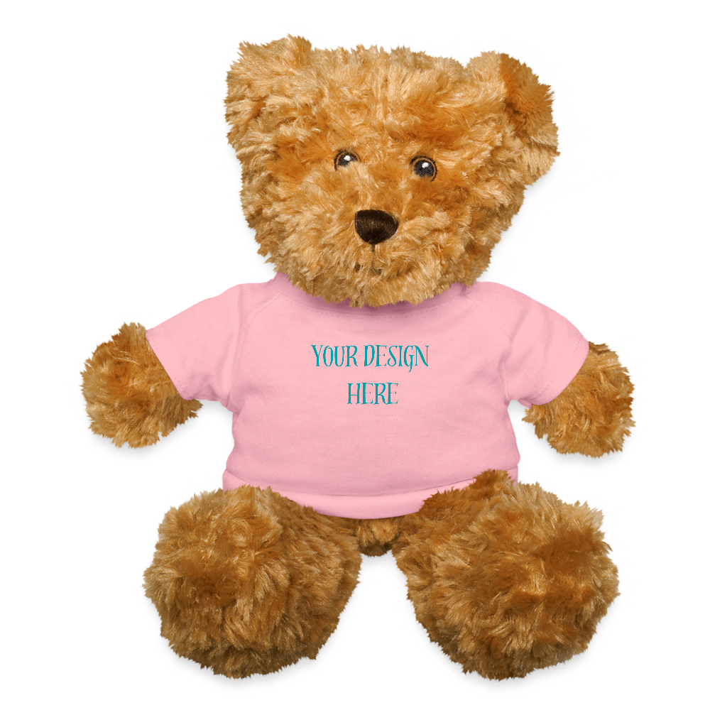 Teddy Bear w/Tee - petal pink