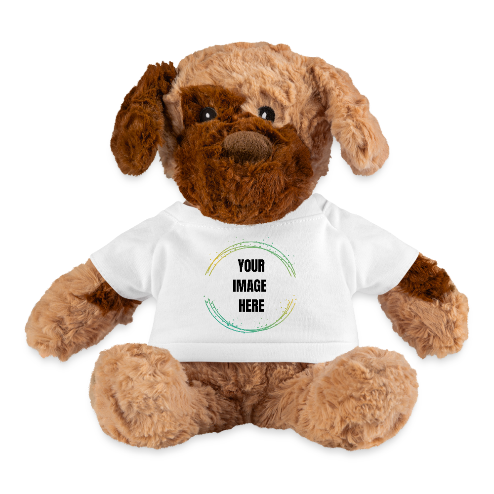 Dog w/Tee - white