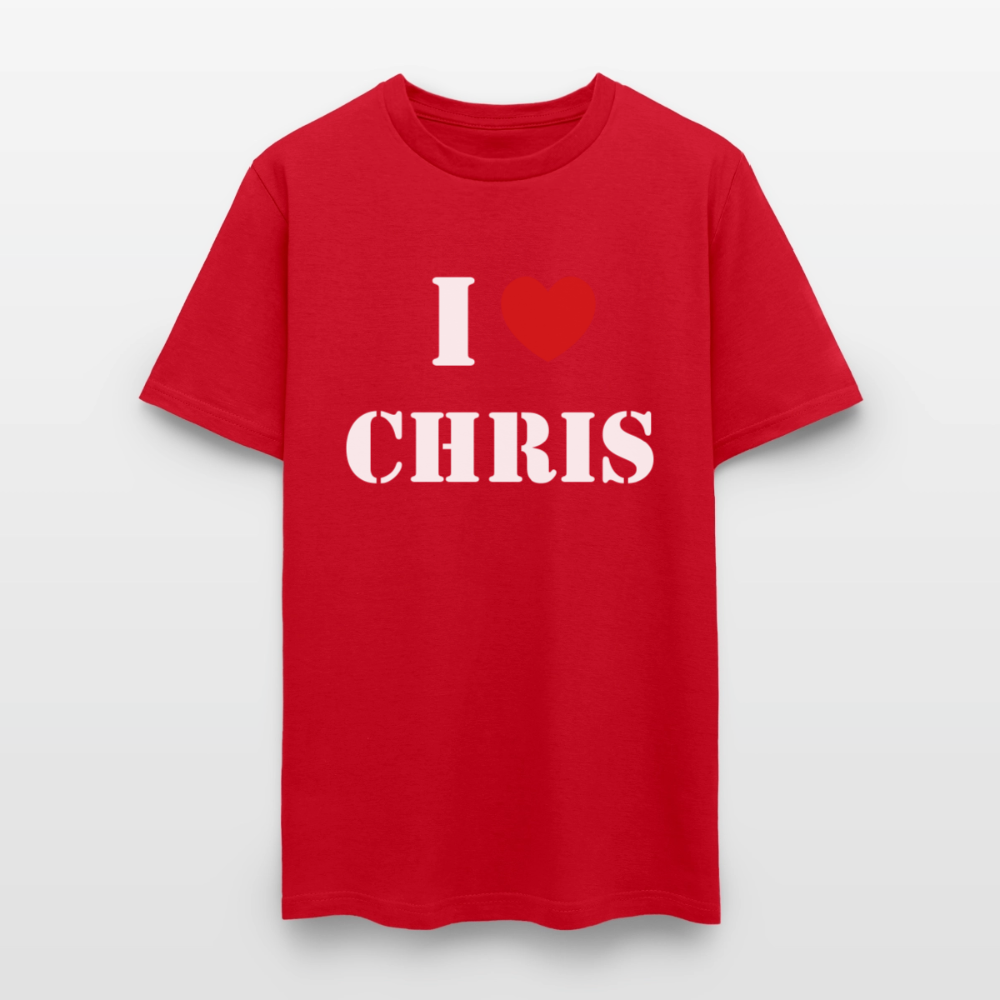 Love Personalized Tee - red