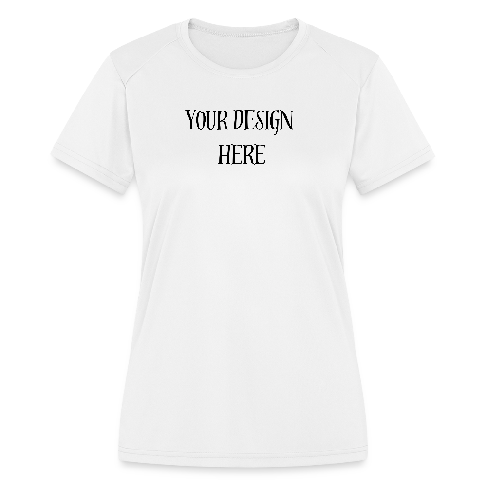 Women's Moisture Wicking  T-Shirt - white