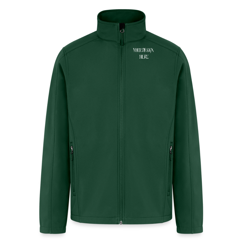 Men’s Soft Shell Jacket - forest green