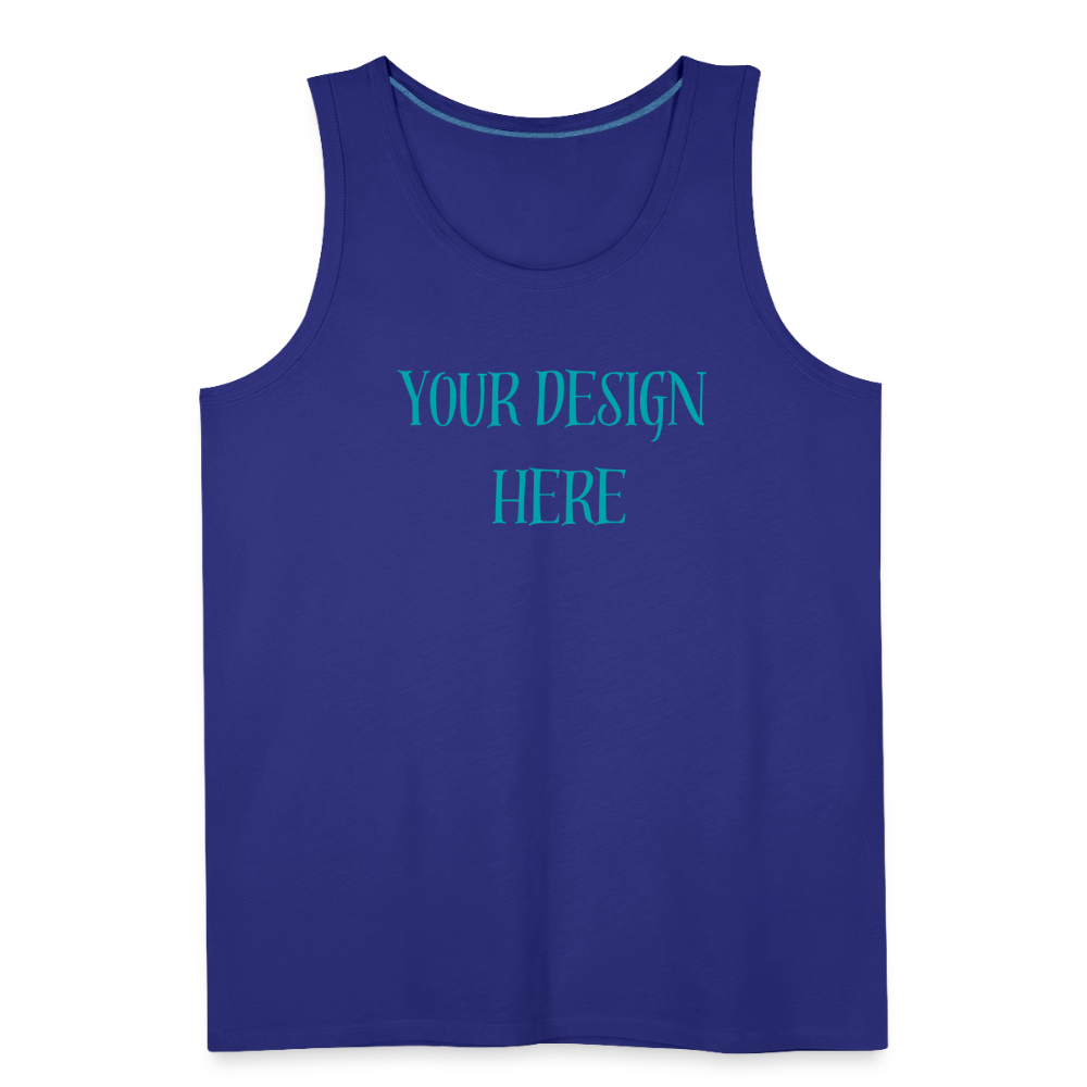 Men's Premium Tank - royal blue