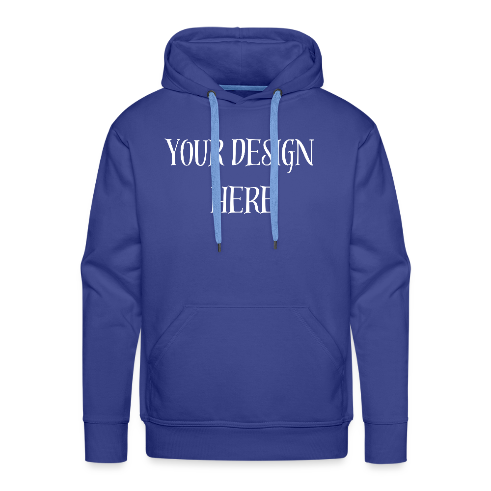 Men's Hoodie - royal blue