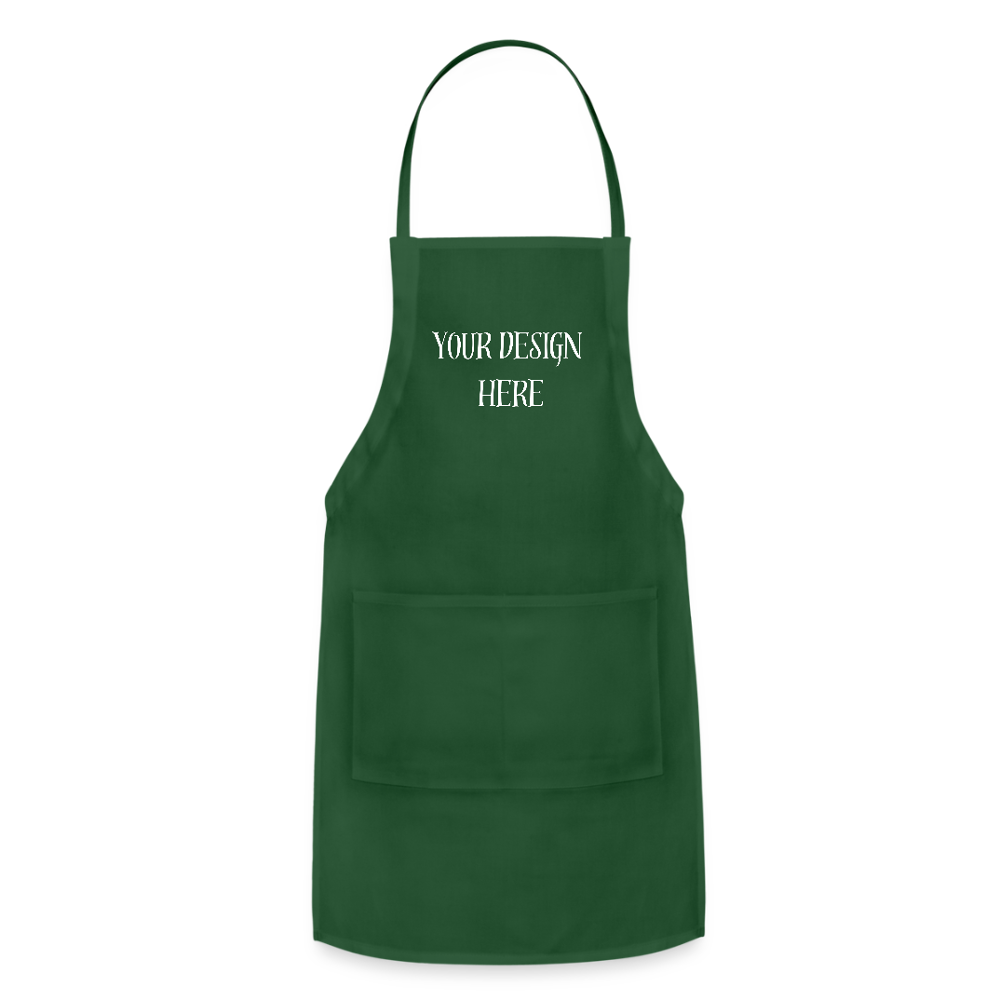 Adjustable Apron - forest green