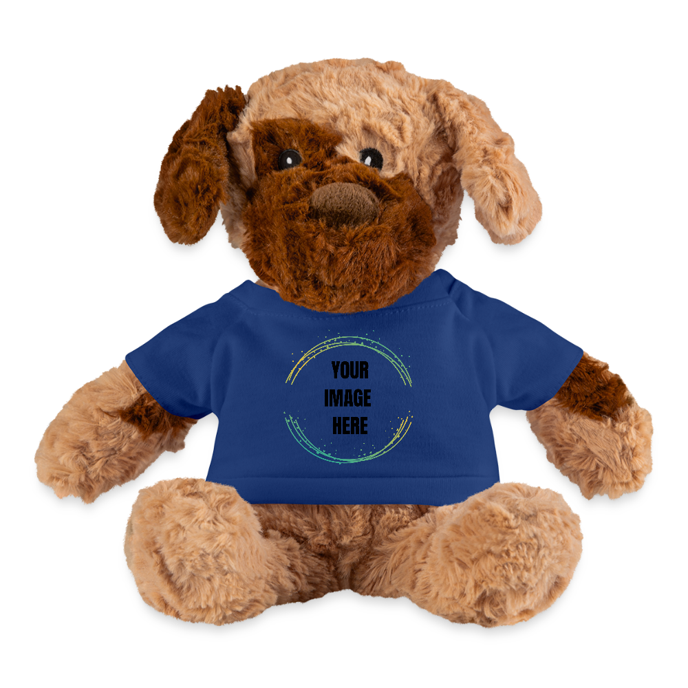 Dog w/Tee - royal blue