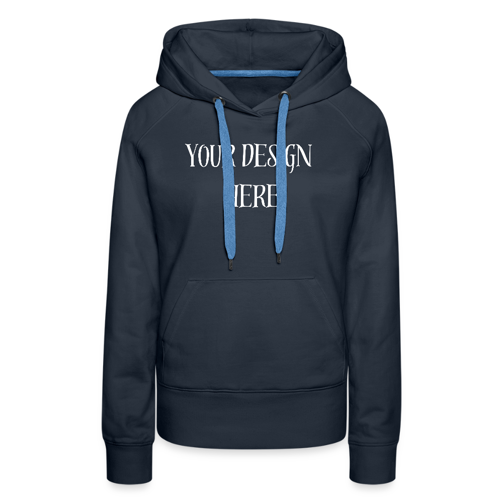 Women's Hoodie - navy