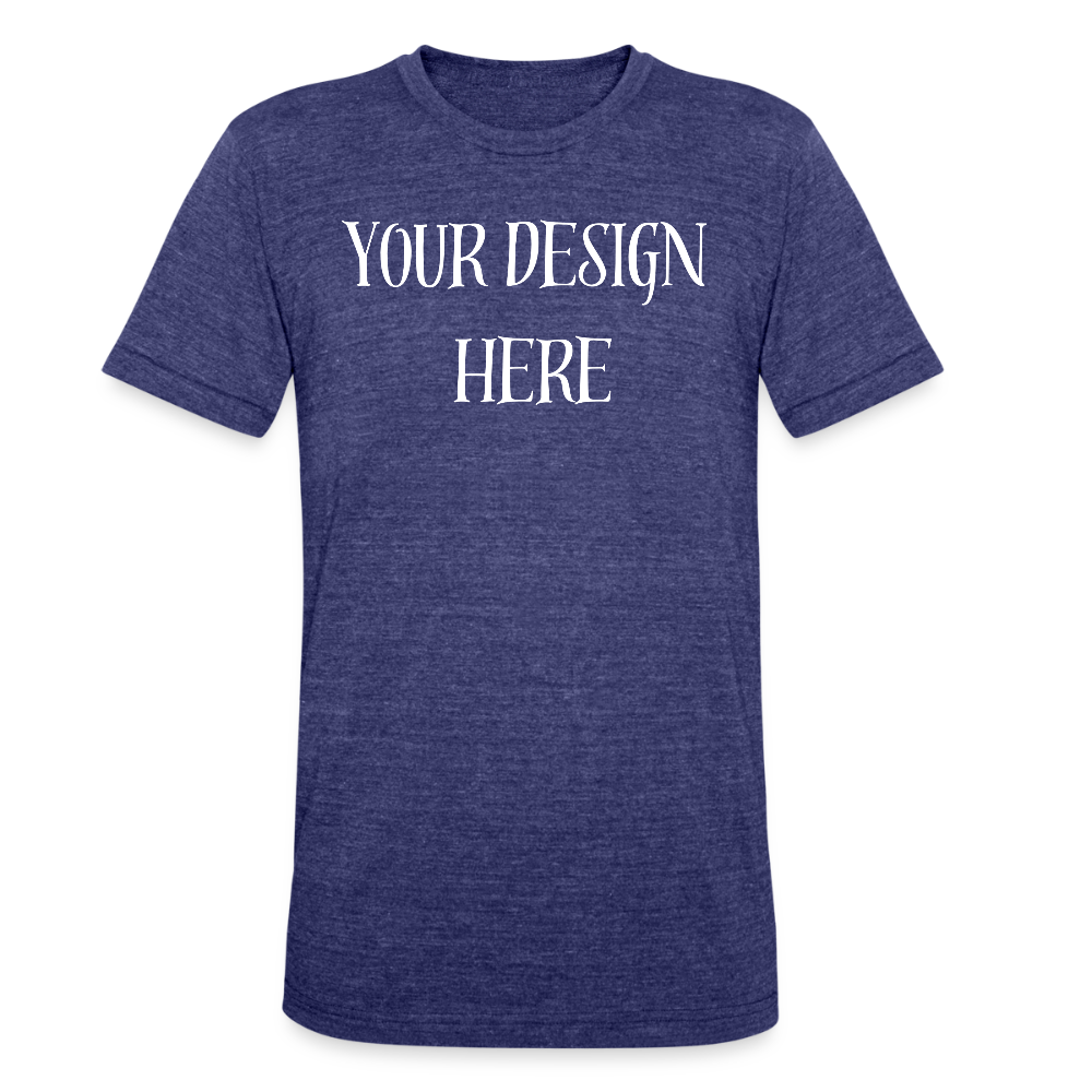 Unisex Tri-Blend T-Shirt - heather indigo
