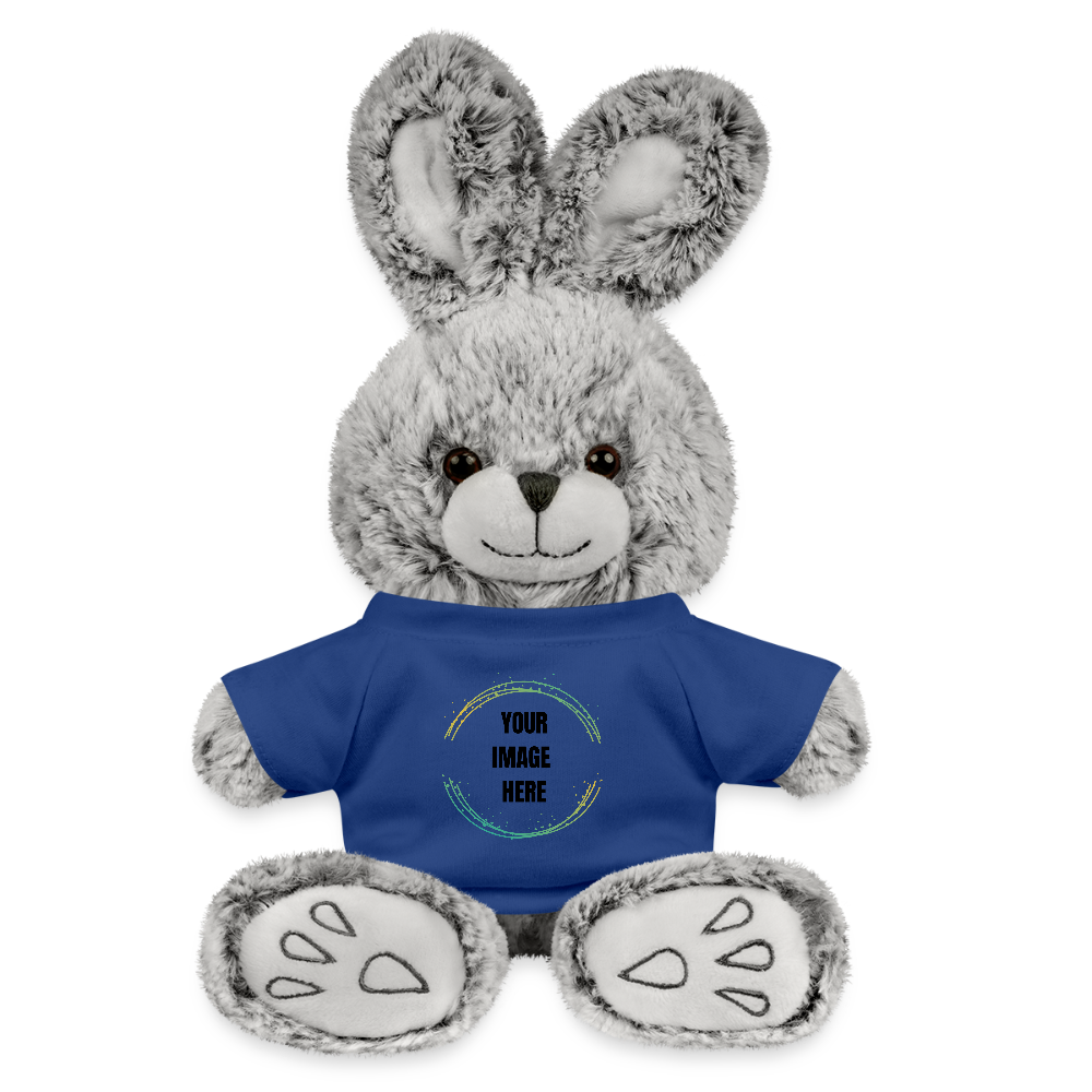 Rabbit w/ Tee - royal blue