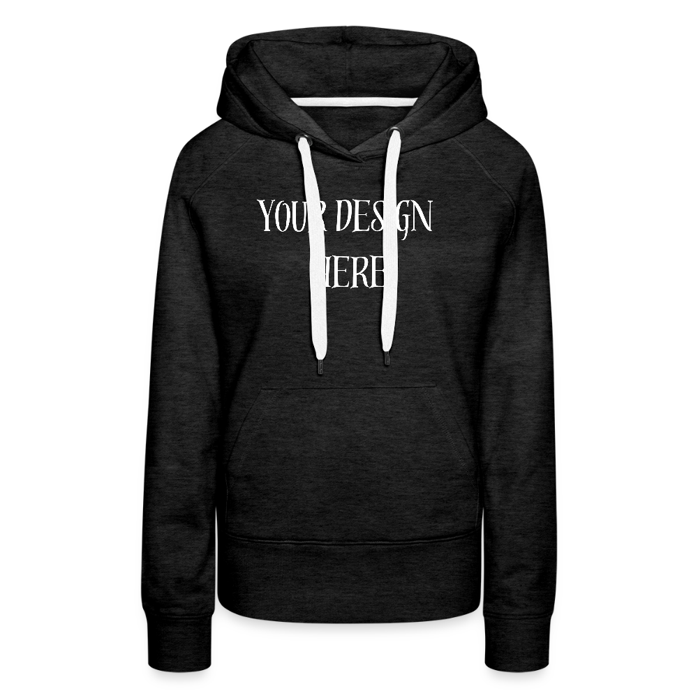 Women's Hoodie - charcoal grey