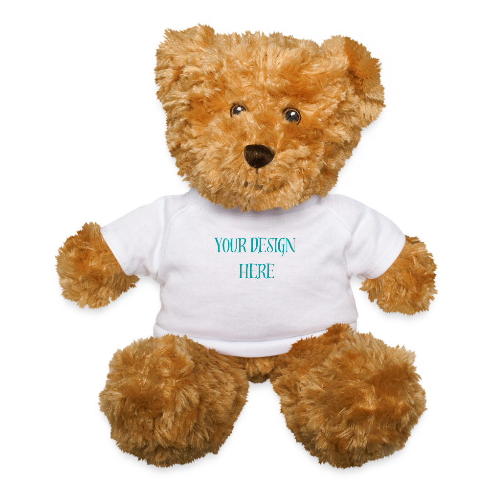 Teddy Bear w/Tee - white