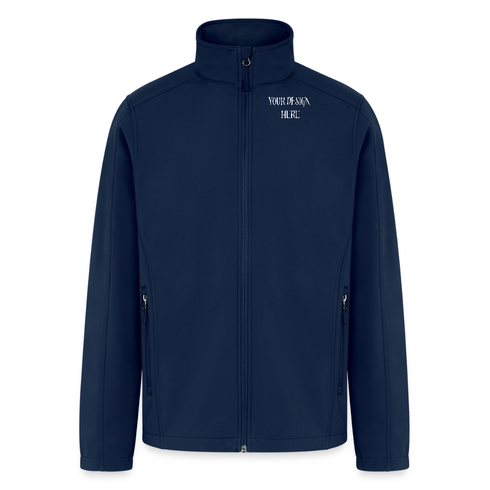 Men’s Soft Shell Jacket - navy