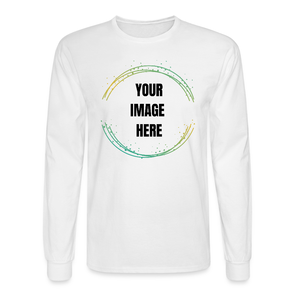 Men's Long Sleeve Shirt - white