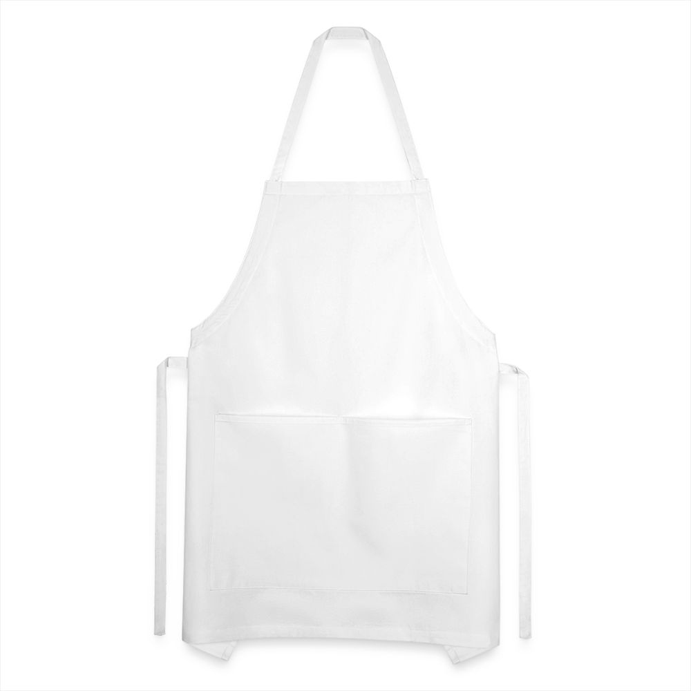 Adjustable Apron - white