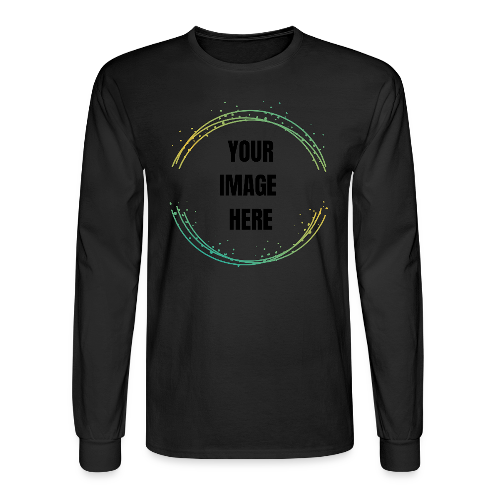 Men's Long Sleeve Shirt - black