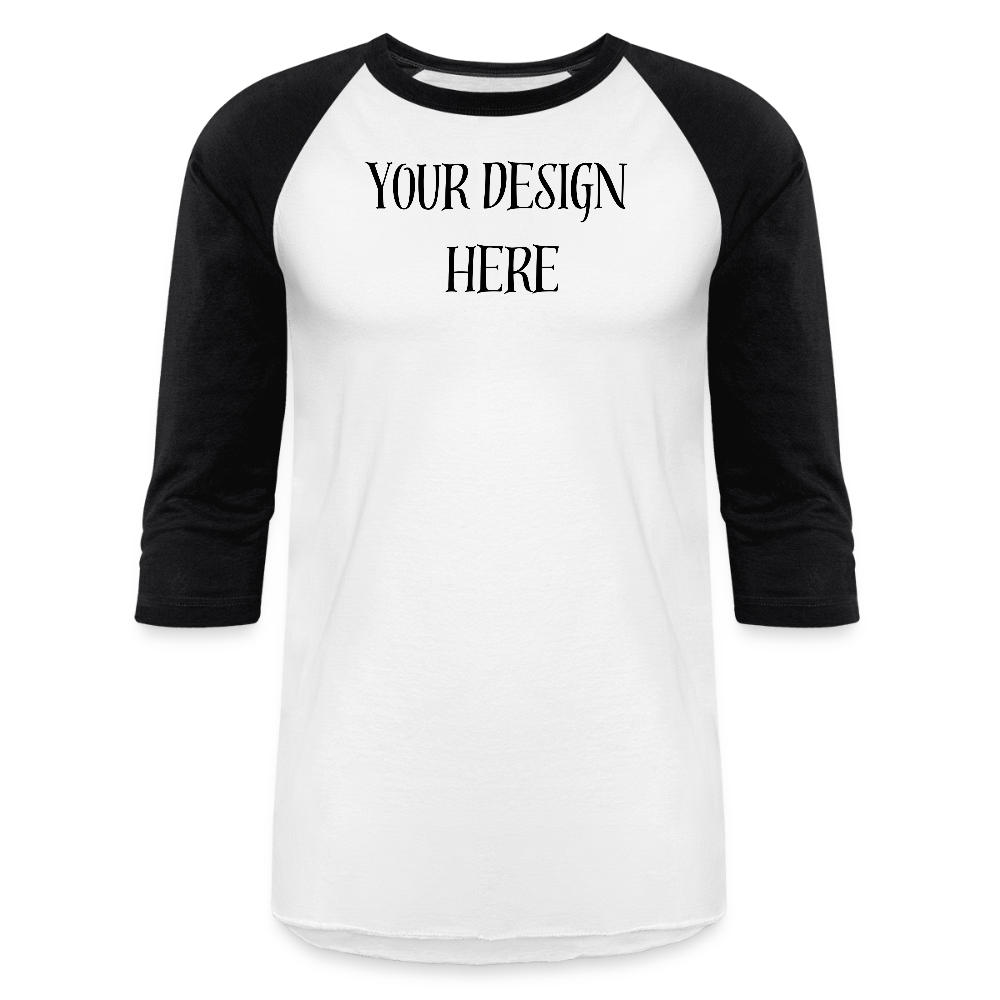 Baseball Tee - white/black