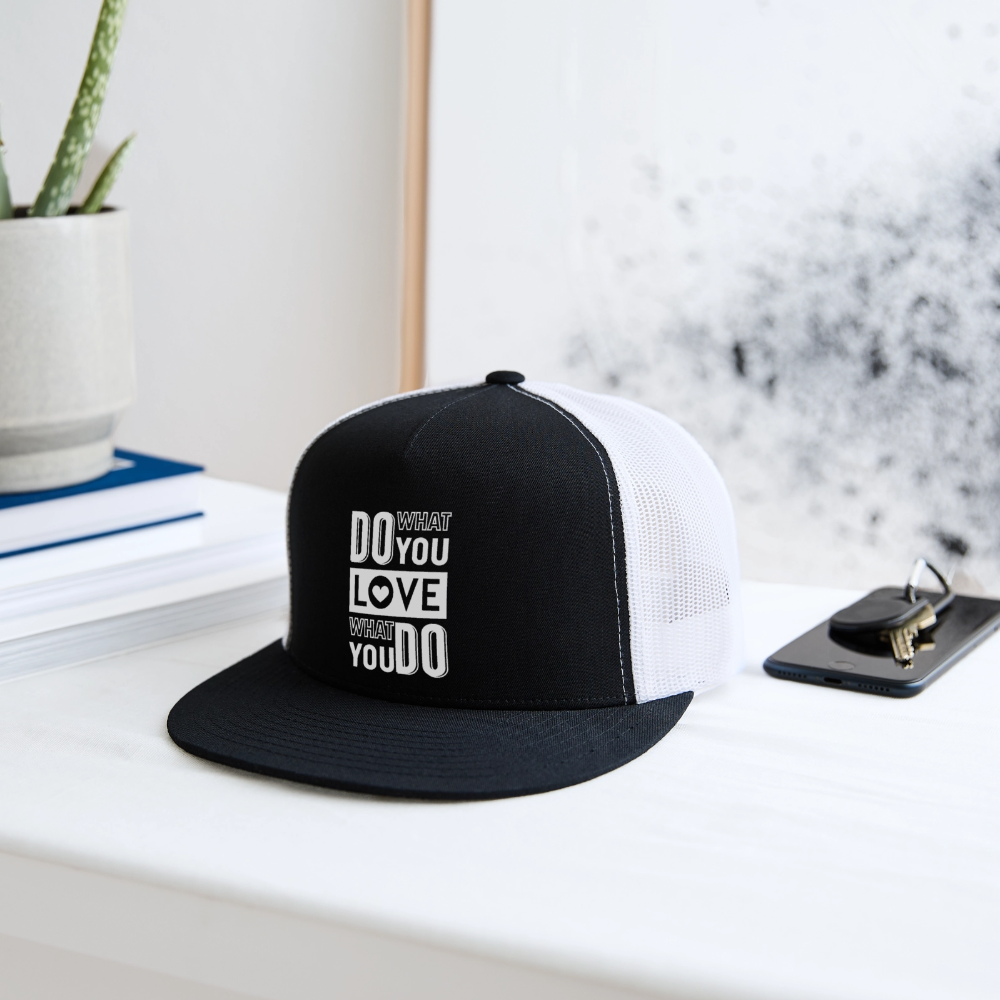 Do What You Love Hat - black/white