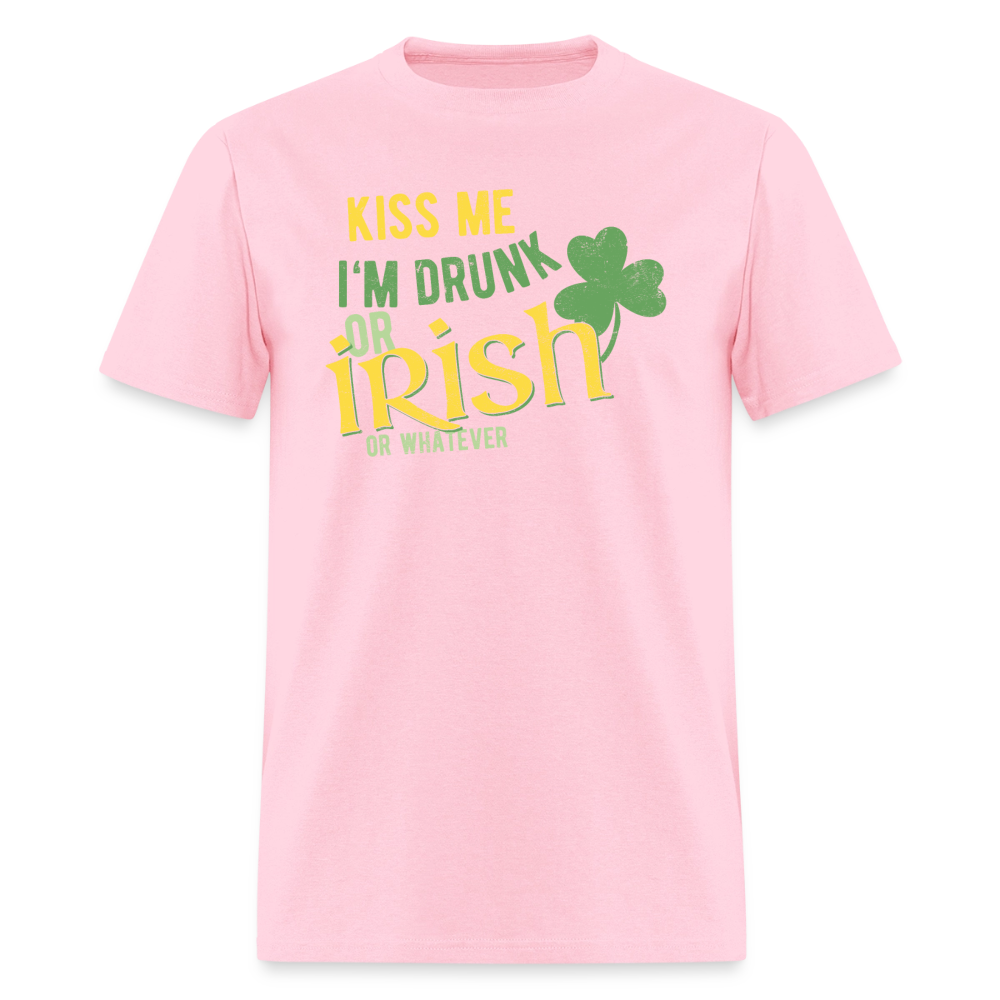 Drunk or Irish T-Shirt - pink