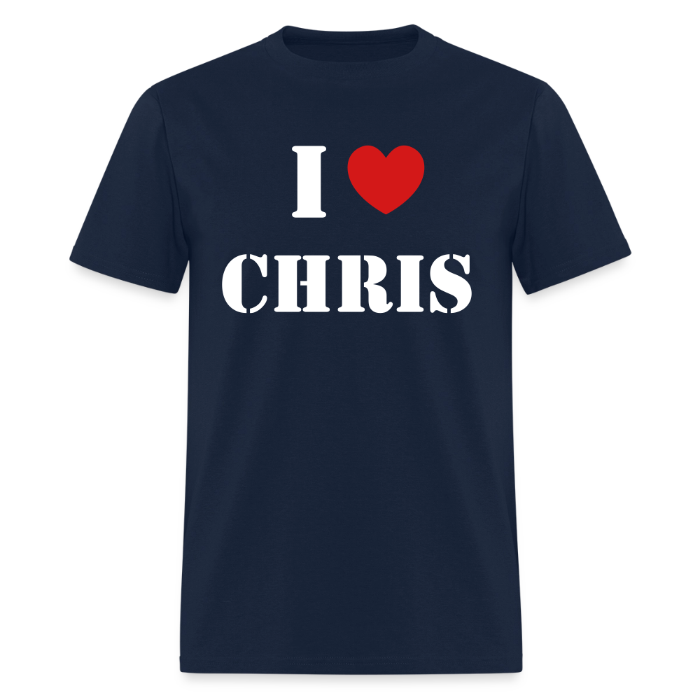 Love Personalized Tee - navy