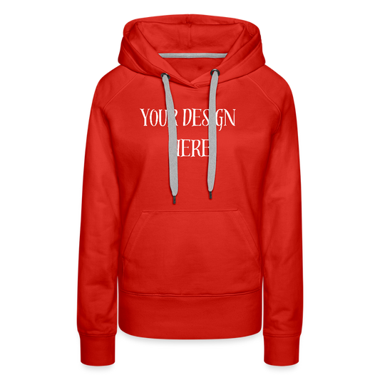 Women's Hoodie - red