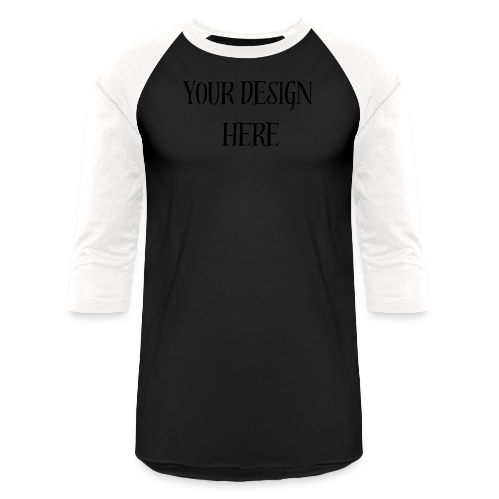 Baseball Tee - black/white