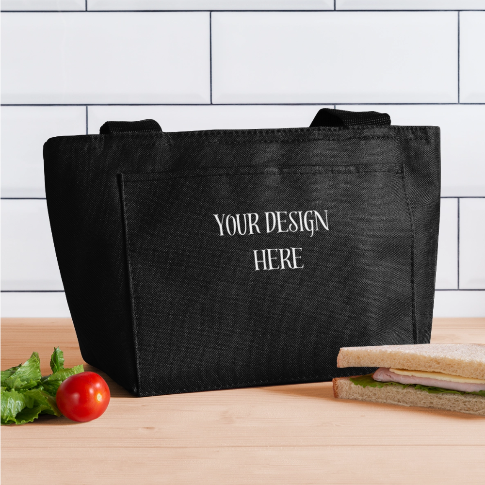 Insulated Lunch Bag - black