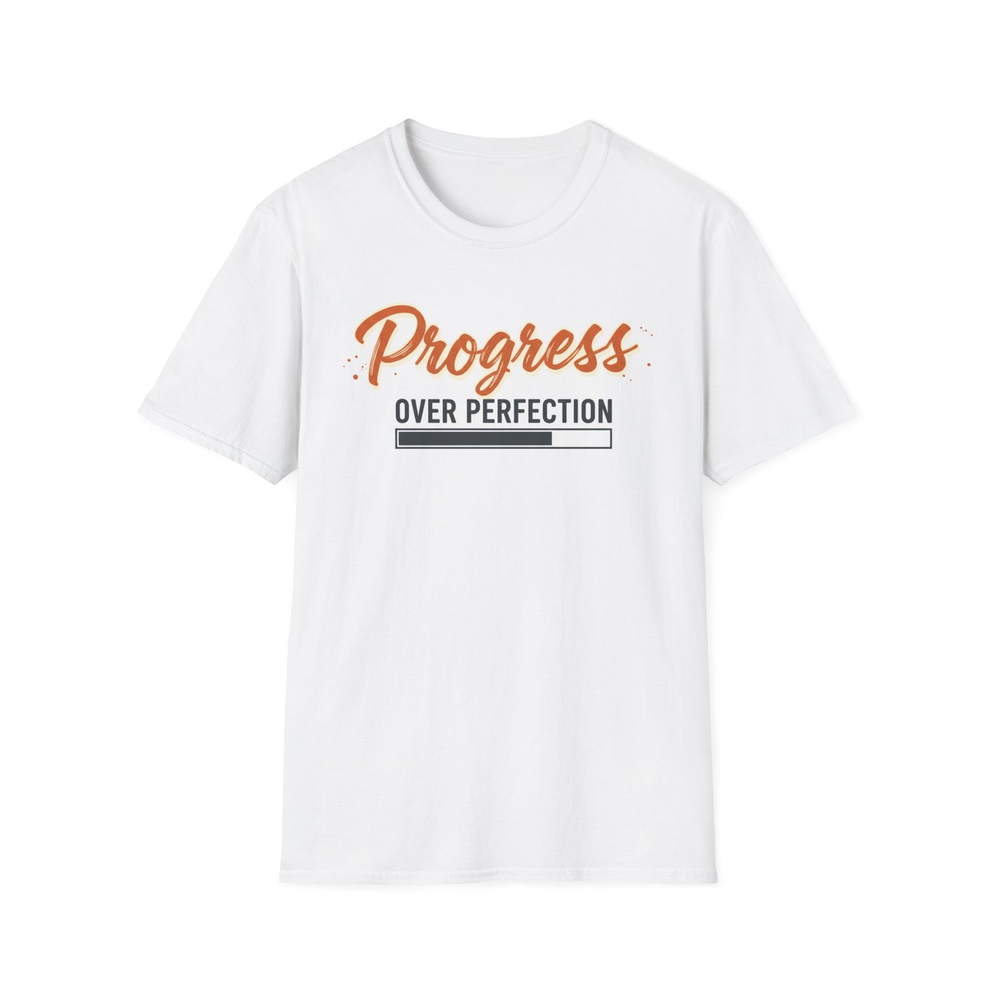 Progress Over Perfection - Inspirational Tee