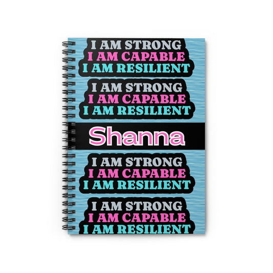 Personalized Spiral Notebook