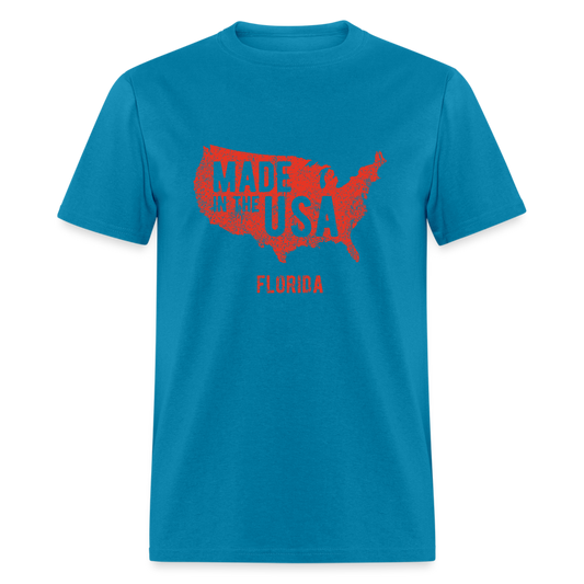 Unisex USA Classic T-Shirt - turquoise