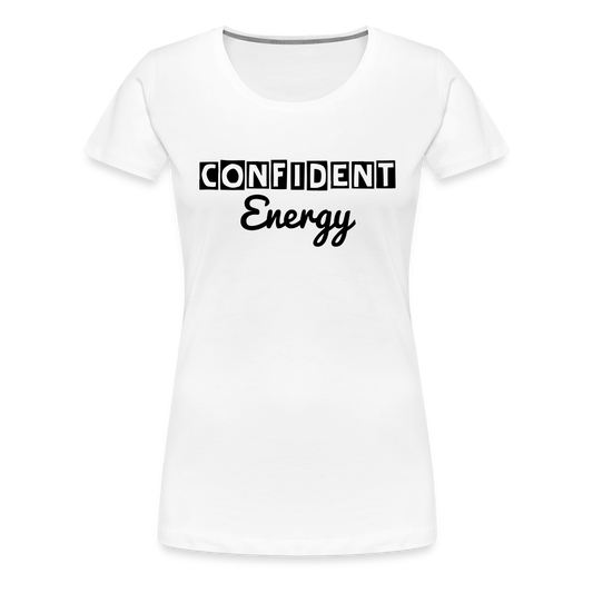 Confident Energy Women’s Premium - white